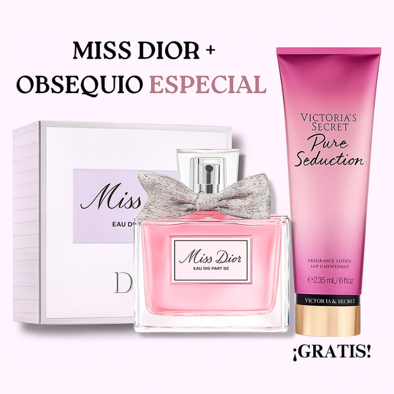 Miss Dior + Crema Victoria’s Secret Pure Seduction de Obsequio