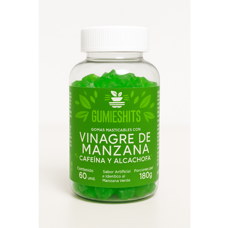 Gomitas de Vinagre de Manzana - Gummieskits ® 🍏