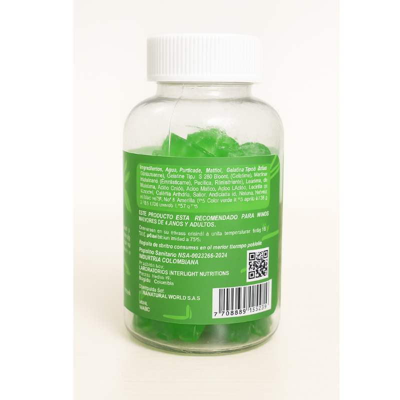 Gomitas de Vinagre de Manzana - Gummieskits ® 🍏