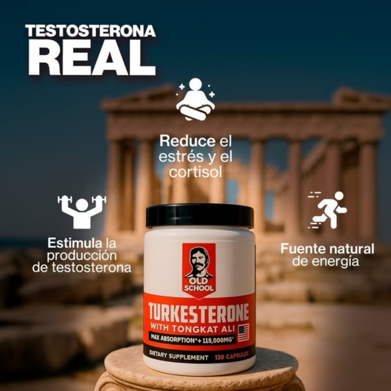 COMBO 2 EN 1 TURKESTERONE - FUERZA Y POTENCIA